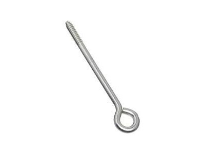 3/16 x 3-1/2 Inch Long Lag Screw Eye, 1/2 ID x 7/8 Inch OD Eye.
