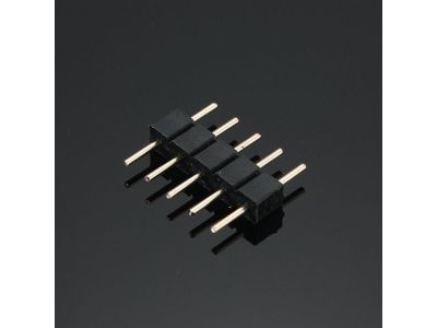 RGBW 5 pin Male Header Strip Connector Adapter Coupler for 5050 LED Flexible Strips
