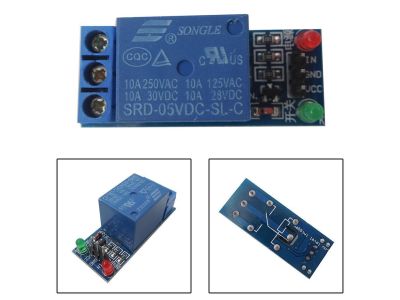 ARDUINO Accessory, 1 Channel Relay Board, SPDT 5VDC Coil, PIC, Shield, Raspberry Pi