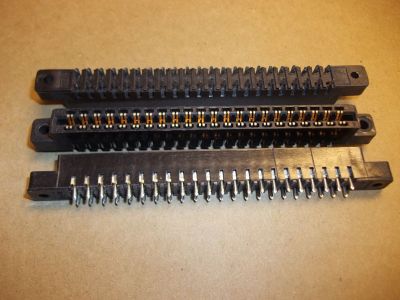 CARD EDGE CONNECTOR 44 Position, .156 inch TEH & AMP PC BOARD MOUNT DOUBLE READOUT
