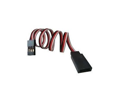 3 PIN Male to Female Futaba Extension, Jumper Connector Wire Pigtail, 12 Inches long