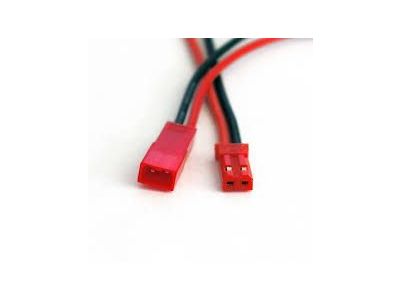 2 PIN Male to Female Futaba Extension, Jumper Connector Wire Pigtail, 8 inch Inches long