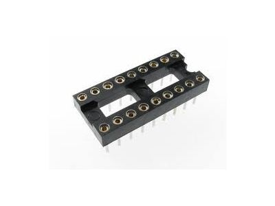 IC DIP SOCKET 18 PIN HI REL, High Reliability