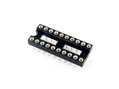 IC DIP SOCKET 20 PIN HI REL, High Reliability