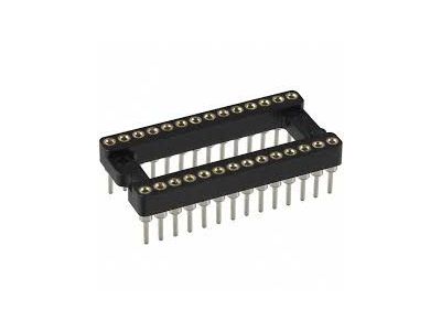 IC DIP SOCKET 28 PIN HI REL, High Reliability