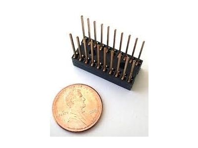 IC DIP SOCKET 20 PIN WIRE WRAP TERMINALS