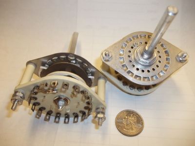 38450 1 POLE 17 POS CRLJV9001 ROTARY SWITCH NON SHORTING