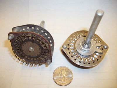 38451 1 POLE 23 POS CENTRALAB PA4001 PA-4001 ADJUSTABLE STOPS ROTARY SWITCH