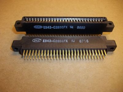 CARD EDGE CONNECTOR 56 Position, .1 inch PC BOARD MOUNT DOUBLE READOUT DALE