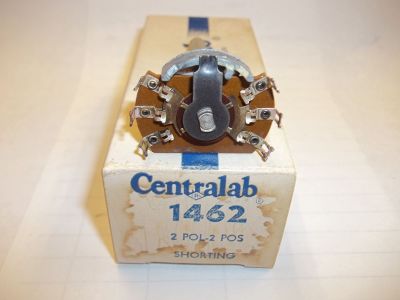 38654 CENTRALAB 1462 ROTARY SWITCH