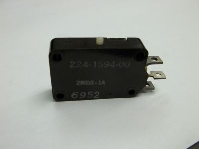 MICRO SWITCH, 10A 120V, (ON) - ON, Momentary(), SPDT, SOLDER TERMINALS, 224-1594-00 2MD3-1A