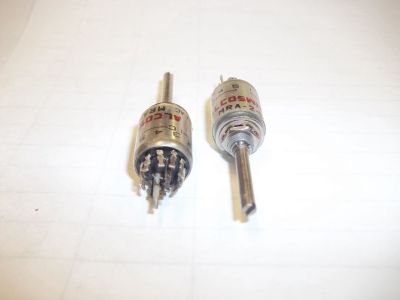 38824 ALCOSWITCH MRA-2-5S 125VAC 500MA ROTARY SWITCH
