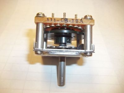 38847 1 POLE 12 POS BREAK BEFORE MAKE DAVEN 111-CB-12A ROTARY SWITCH
