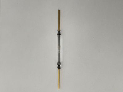 REED SWITCH, OFF - ON, NORMALLY OPEN, SPST, SOLDER TERMINALS, 8.3 CM LONG,