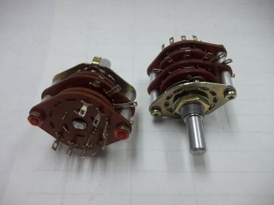 38912 300MA 125VAC DOUBLE WAFER ROTARY SWITCH