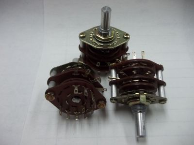 38915 300MA 125VAC DOUBLE WAFER 900.7638 900.7639 ROTARY SWITCH