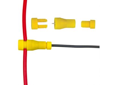 POSI TAP LOCK YELLOW NO CRIMP LINE T TAP T-TAP 10-12 GA 2 PK