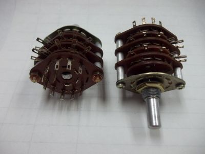 39023 MAKE BEFORE BREAK 900-6982 300MA 125VAC ROTARY SWITCH