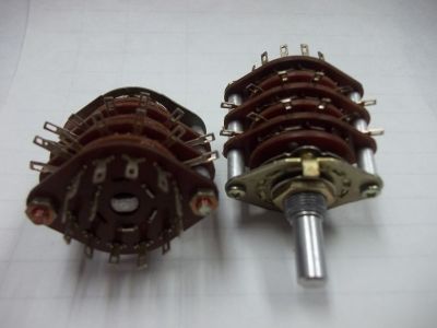 39028 MAKE BEFORE BREAK 900-6983 300MA 125VAC ROTARY SWITCH