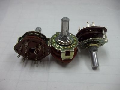 39062 MAKE BEFORE BREAK 900-6977 300MA 125VAC ROTARY SWITCH