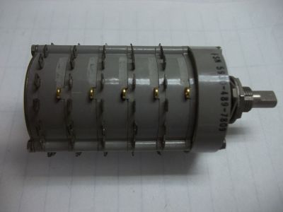 39093 JANCO FSN 5930-489-7809 3-1900-5-C16C 70-12 5AMP 115VAC 3AMP 28VDC ROTARY SWITCH