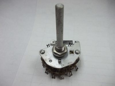 39097 CENTRALAB 1449 ON-ON-MOM ROTARY SWITCH