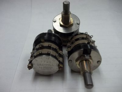 39101 GRAYHILL 7733 7711 ROTARY SWITCH