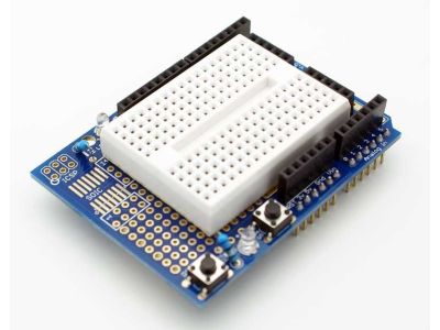 UNO Prototype Board Shield With SYB-170 Mini Breadboard For Arduino