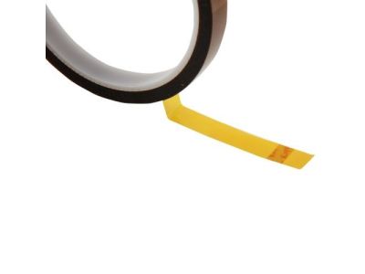 10mm (1/2in) x 33m Kapton / Polyimide Tape, High Temp 500 Deg.