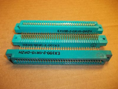 CARD EDGE CONNECTOR 70 Position, .1 inch SOLDER BIFURCATED DOUBLE READOUT MATERITE