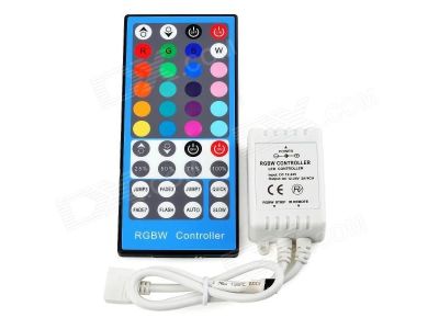 RGBW LED 5 Pin Controller with 40 Key Remote