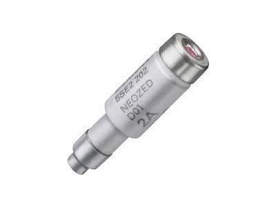 2 Amp 380VAC 250VDC, Neozed, D01 / E14 Bottle Fuse gL Time Delay, Lindner