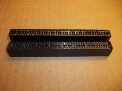 CARD EDGE CONNECTOR 80 Position, .100 inch PC BOARD MOUNT DOUBLE READOUT MCK