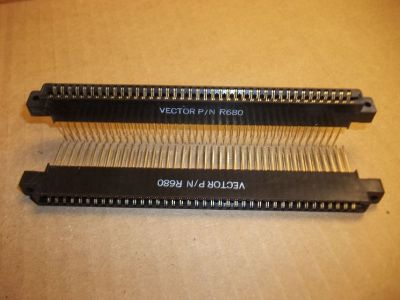 CARD EDGE CONNECTOR 80 Position, .125 inch PC WIRE WRAP WW DOUBLE READOUT VECTOR