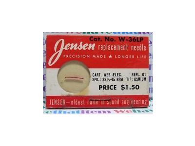 Webster Electric Needle, N825-1M, 564, A85, W36LP, 891-D1, 364, W23MGA, G-1, WE36LP, G-2, G-3, G-4, G-6, GX, 30D, 42D Electro Voice