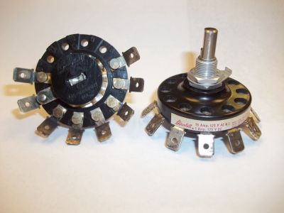 39635 GRAYHILL SERIES 19 15 AMPS 125VAC 1 AMP 125VDC ROTARY SWITCH