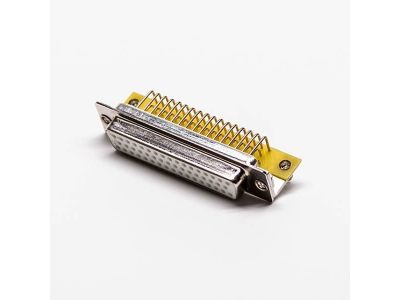 DB50 Female Right Angle 90 Degree PCB mount Connector