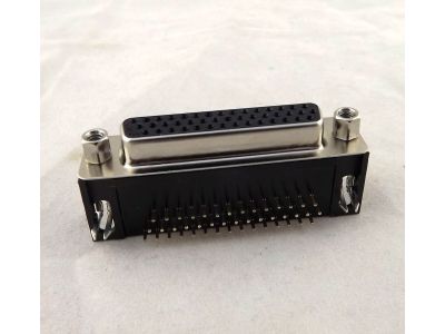 DB44 Female Right Angle 90 Degree PCB mount Connector,