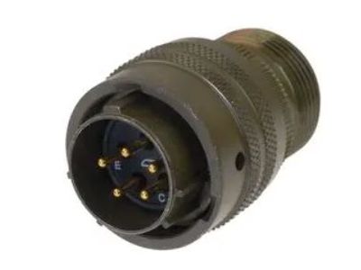 Amphenol Circular MIL Connector, PT Series, Straight Plug, 5 Contacts, Solder Pin, Bayonet, 14-5 W07