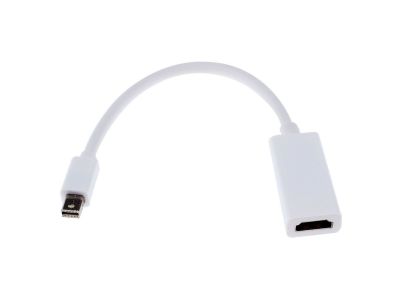 Mini DP Display Port Thunder Lightning Bolt to HDMI Connector Adapter Cable, Apple iPad 5 6 iPhone 5 5s 6 6s iPod Touch 5 Nano 7