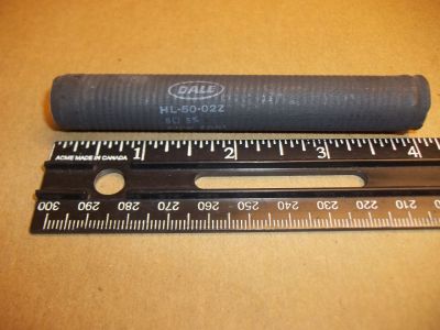 5 Ohm 50W 5% Power Resistor, 4 inch x 5/8 inch DALE HL-50-02Z 5%
