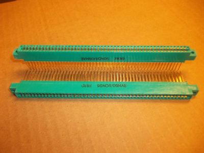 CARD EDGE CONNECTOR 100 Position, .125 inch WIRE WRAP WW DOUBLE READOUT VIKING