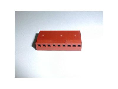 2PK Female LOCKING HOUSING CONNECTOR 9 POSITION .100 HEADER with pins