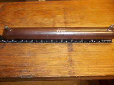 100 Ohm 225 Watt POWER RESISTOR 10.5 inch X 1.25 inch OHMITE 0904