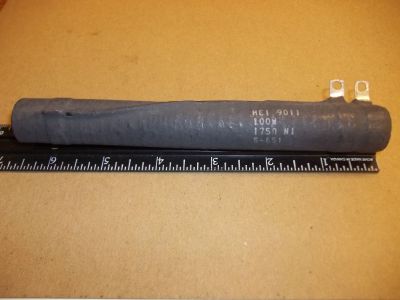 175 Ohm 100 Watt Power Resistor, 6.5 inch X 3/4 inch HEI 9011 S-651