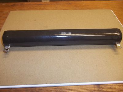 230 Ohm 160 Watt Power Resistor, 8.5 inch X 1 1/8 inch WARD LEONARD 160DR230WL 5905-708-8713 DSA900-71-M-K463