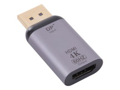 HDMI Female to Display Port Male Adapter, 4K 60Hz