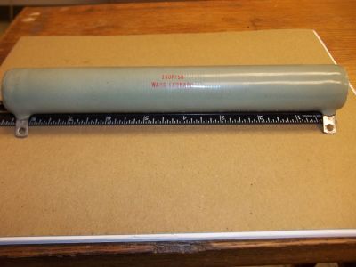 250 Ohm 160 Watt Power Resistor, 8.5 inch X 1 1/4 inch WARD LEONARD 160F250