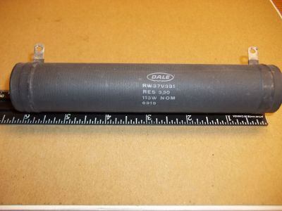330 Ohm 113 Watt Power Resistor, 6 inch X 1 1/8 inch DALE RW37V331
