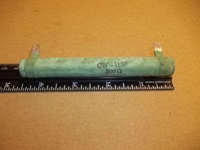 300 Ohm 50 Watt Power Resistor, 4 1/2 inch X 5/8 inch CW-1150